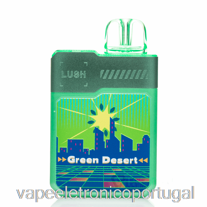 Vape Eletrônico Digiflavor X Geek Bar Exuberante 20k Descartável Verde Deserto